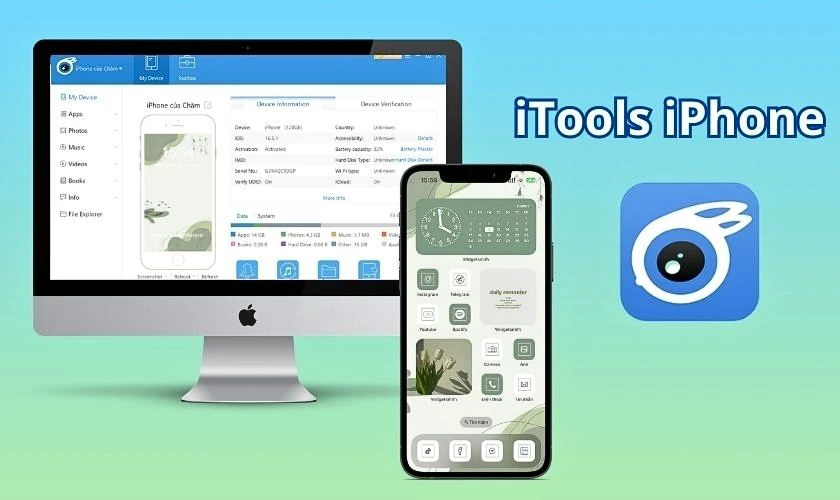 iTools - Phần mềm kiểm tra iPhone trên máy tính