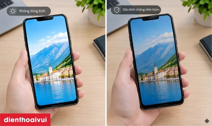 Dán kính Kingkong có làm giảm độ sáng màn hình không?