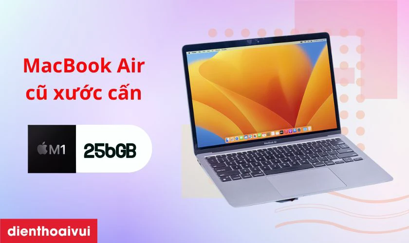 Điểm nổi bật của Apple MacBook Air M1 256GB 2020 - Cũ xước cấn