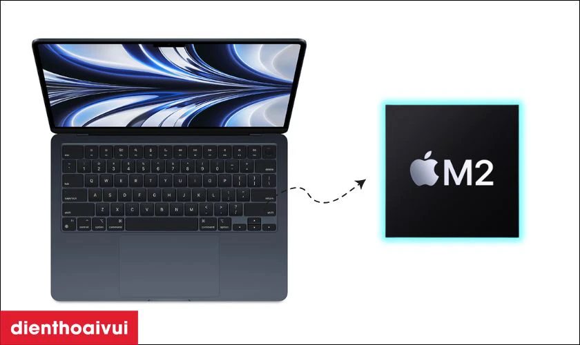 Điểm nổi bật của Apple MacBook Air M2 2022 16GB 512GB VN/A - Đã kích hoạt