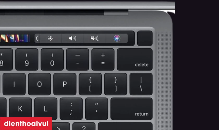 Touch Bar tiện lợi, truy cập nhanh