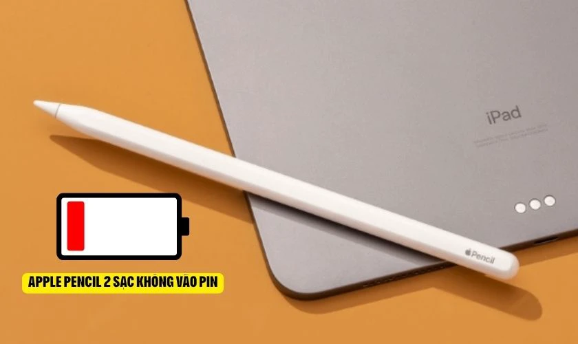 Dấu hiệu Apple Pencil 2 sạc không vào pin