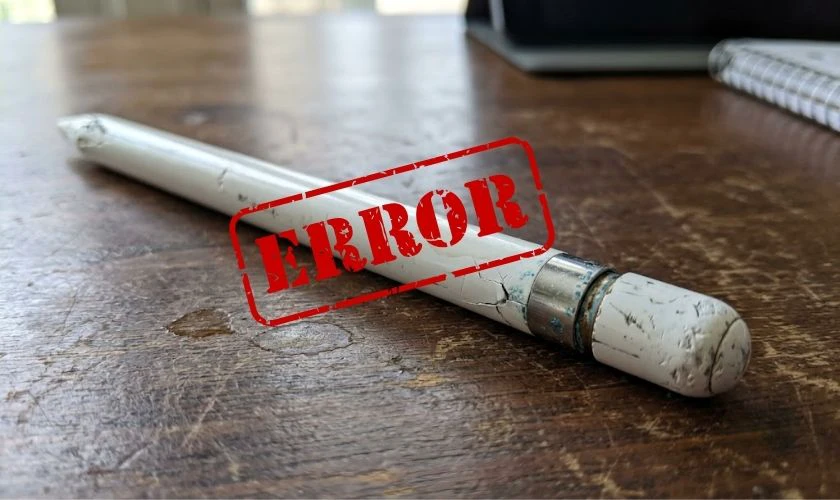 Vì sao Apple Pencil 2 sạc không vào pin?