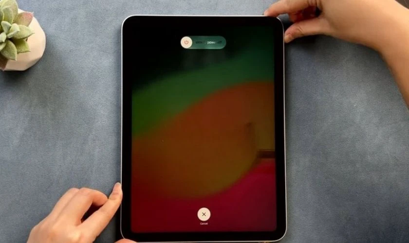 Khởi động lại iPad rồi thử kết nối Apple Pencil