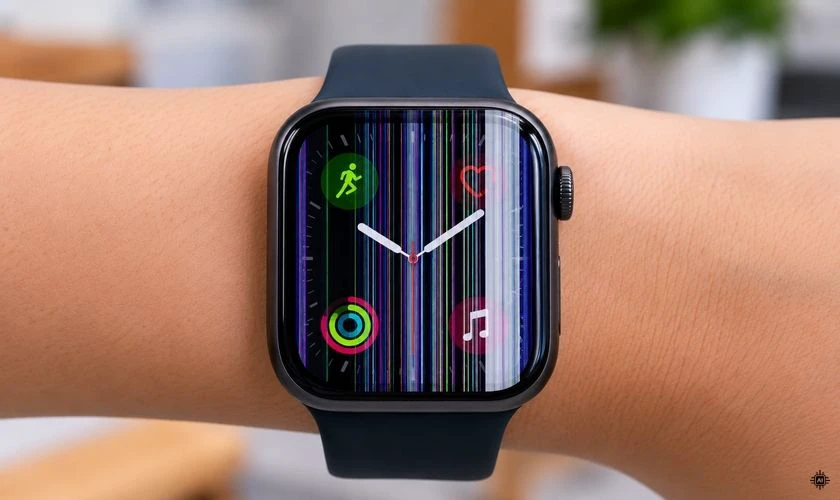 Khi nào Apple Watch bị phóng to màn hình cần sửa?