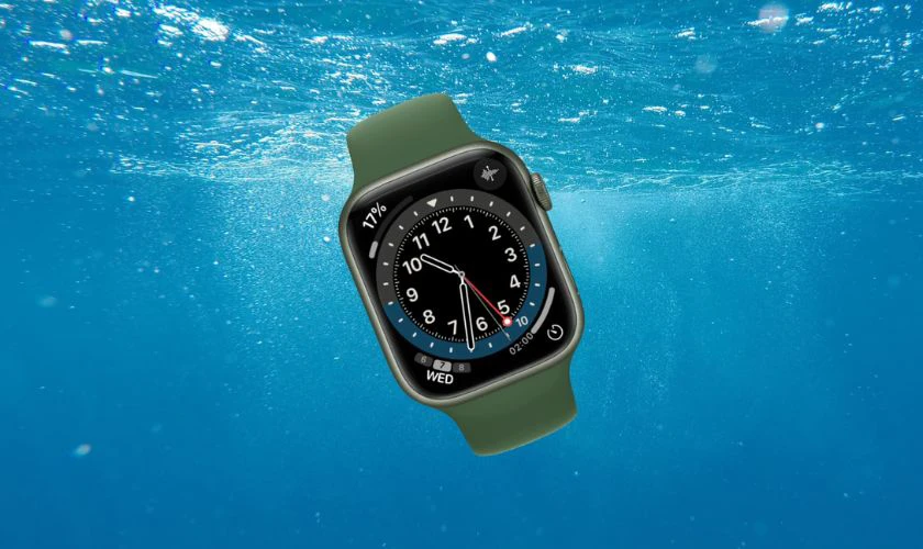 Apple Watch sạc không lên nguồn do bị vào nước