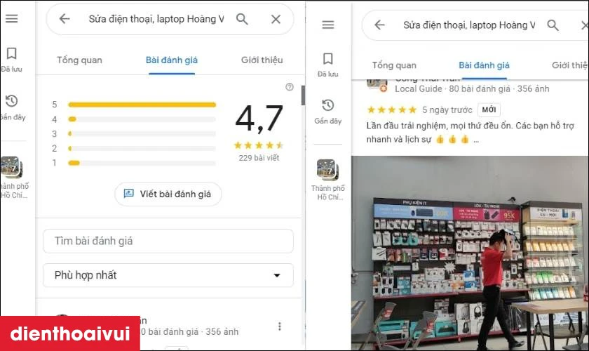 Lựa chọn địa chỉ mua uy tín