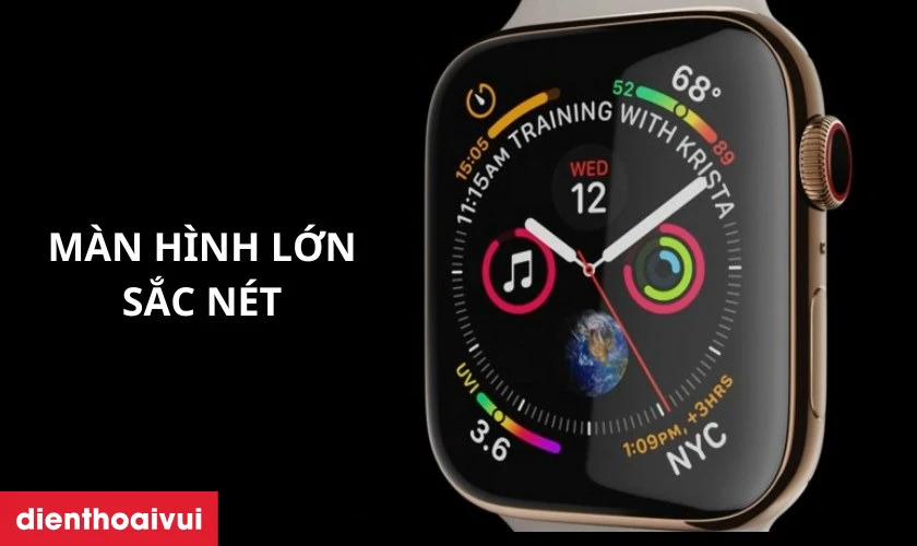 M&agrave;n h&igrave;nh lớn, hiển thị sắc n&eacute;t