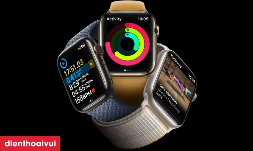C&aacute;c th&ocirc;ng tin về m&agrave;u sắc của Apple Watch Series 8 cũ