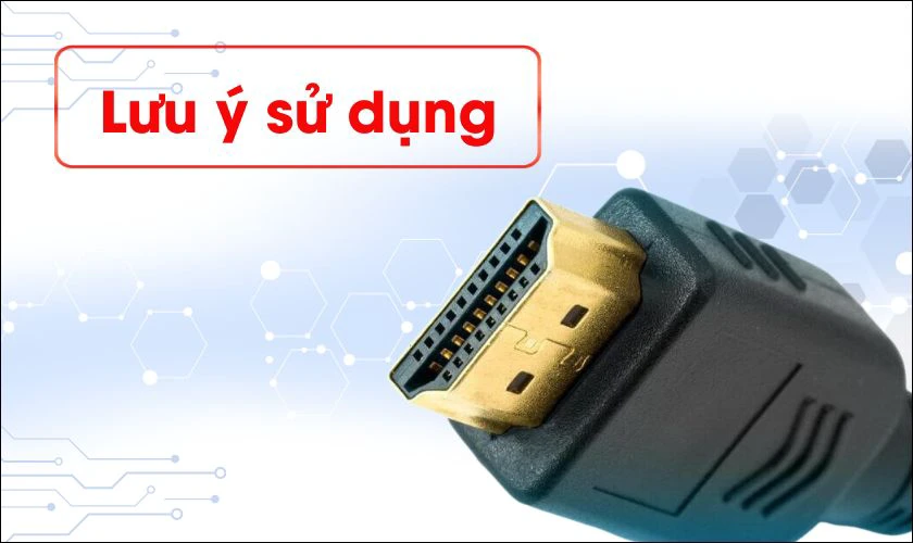 Lưu ý khi sử dụng cổng HDMI (ARC)