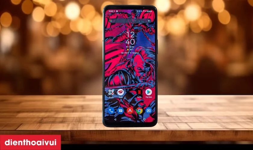 Asus ROG Phone đ&atilde; sử dụng m&agrave;n h&igrave;nh AMOLED