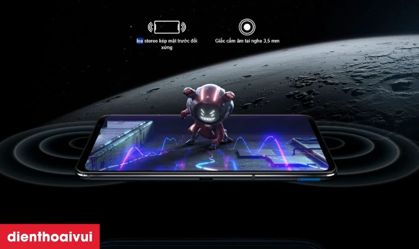 Hệ thống loa k&eacute;p cho trải nghiệm GameFX đầy l&ocirc;i cuốn