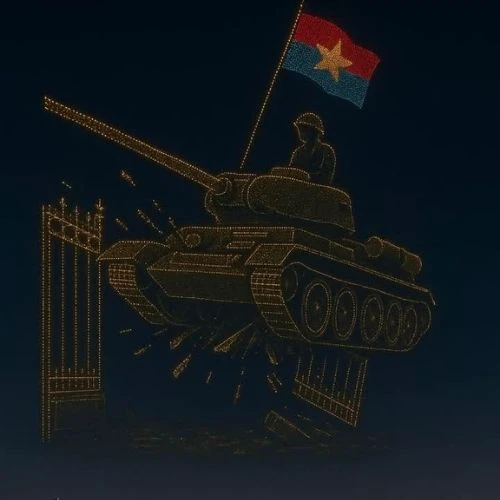 M&ocirc; tả lại cảnh thắng trận