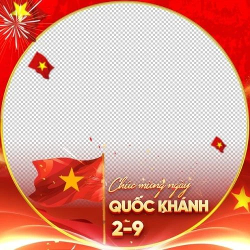 Khung h&igrave;nh avatar ng&agrave;y 2/9 đẹp nhất