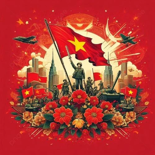 Ảnh đại diện 30/4 chủ đề đất nước tự hào dân tộc