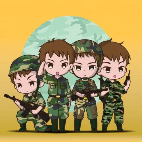 Avatar bộ đội, người hùng dân tộc