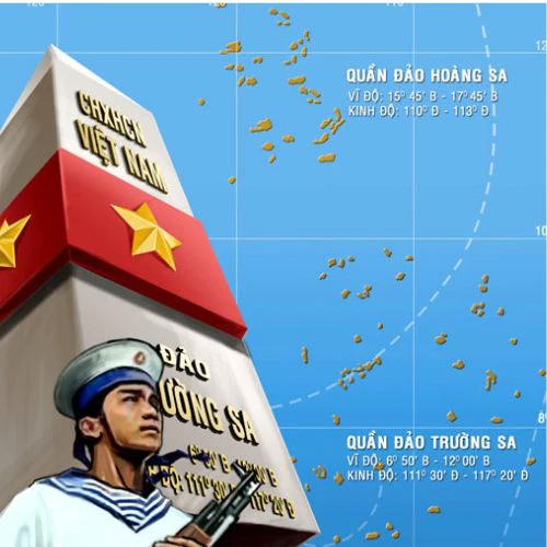Ảnh đại diện chủ đề biển đảo, dân tộc Việt Nam 2026 đầy tự hào