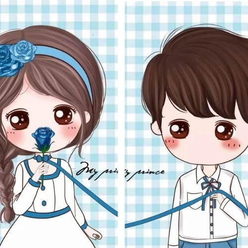 Avatar đ&ocirc;i cute cho cặp đ&ocirc;i y&ecirc;u dể thương