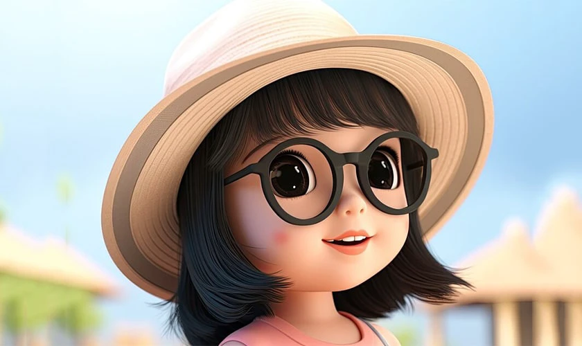 Avatar hoạt h&igrave;nh 3D cute