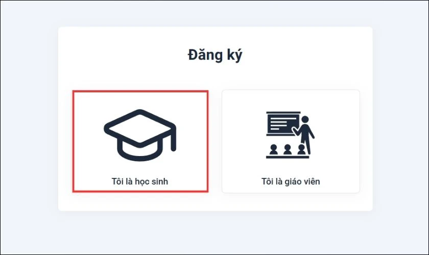 Cách đăng ký cho học sinh trên máy tính đơn giản