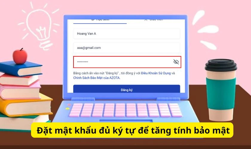 Lưu &yacute; khi đăng k&yacute; Azota.vn cho học sinh