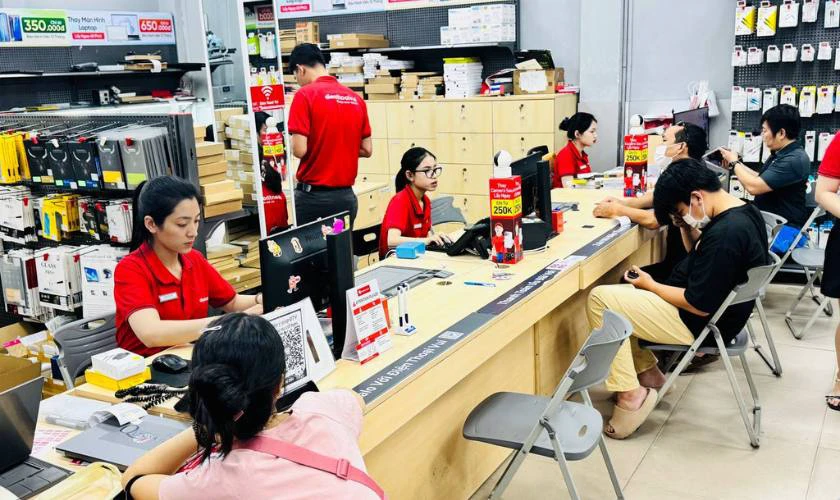 Cửa hàng cam kết dùng linh kiện chính hãng và có đủ bảo hành