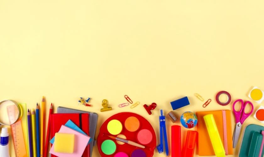 Background mùa tựu trường Back To School Full HD