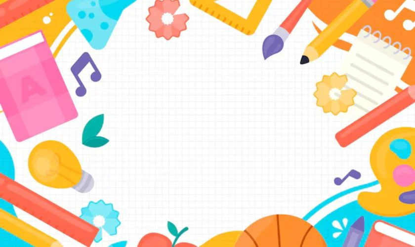 Back To School background đẹp Full HD, miễn ph&iacute;