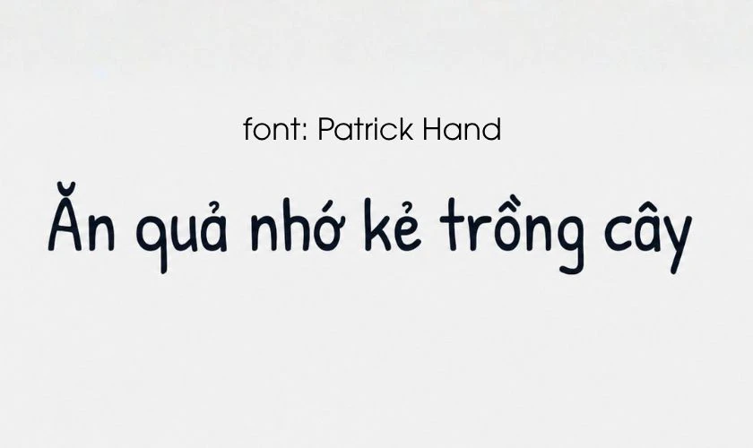 Patrick Hand