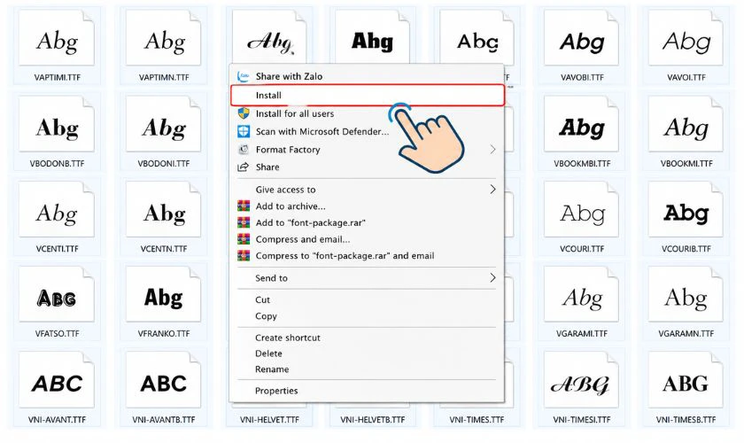Cách tải và sử dụng font chữ Back to School đơn giản