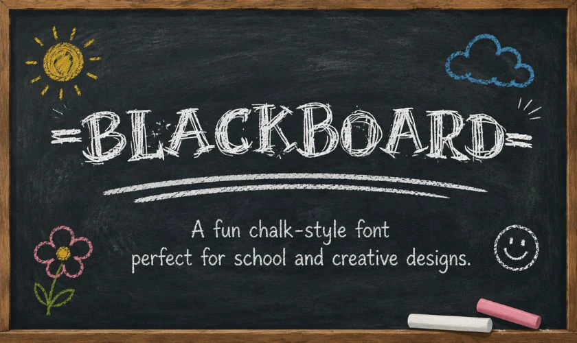 Blackboard Font