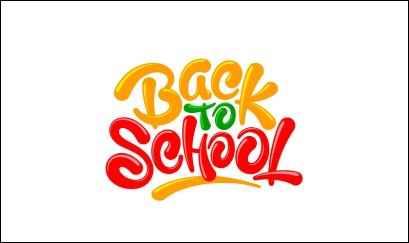 Logo Back to School đẹp HD