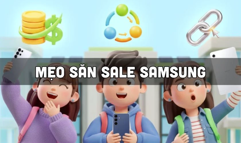 Mẹo săn sale Samsung ưu đãi học sinh sinh viên 2026