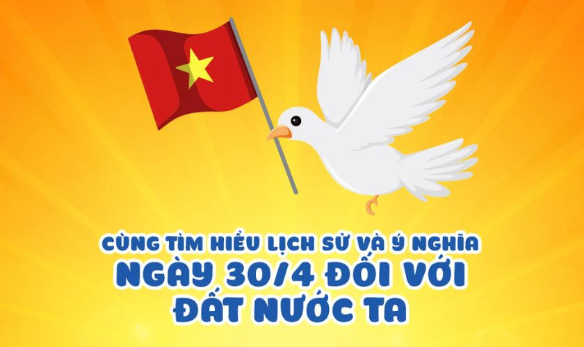Backdrop 30/4 1/5 mới vàng