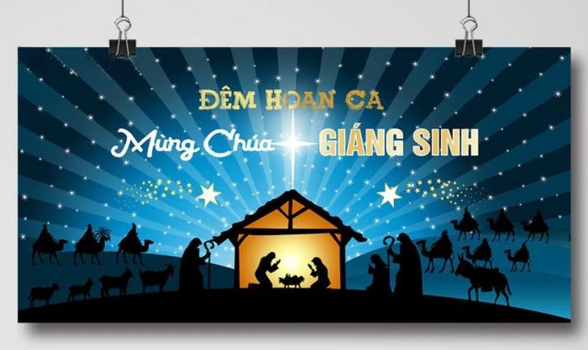 Backdrop Noel đẹp mới
