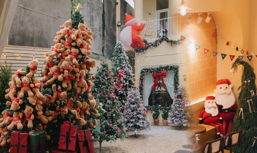 Lưu ý khi thiết kế Backdrop Giáng sinh