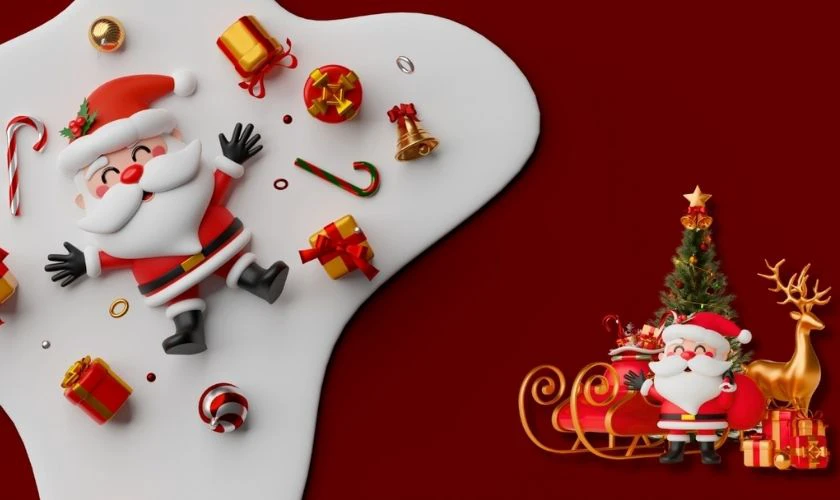 Background Noel 3D