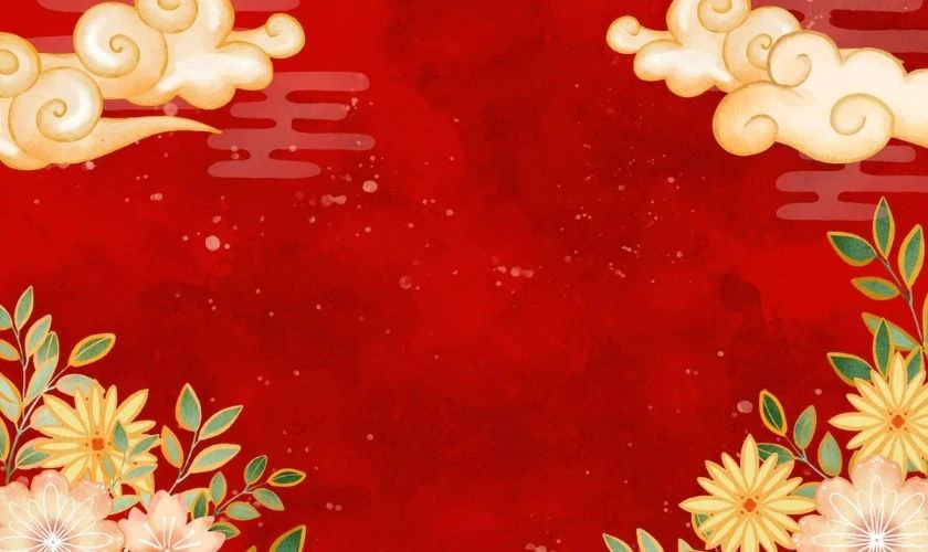 Background menu Tết