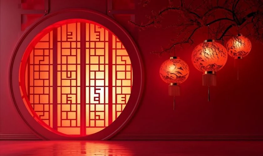 Background Tết 2026 3D