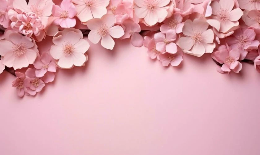 Background xuân Bính Ngọ màu hồng nhạt, đẹp