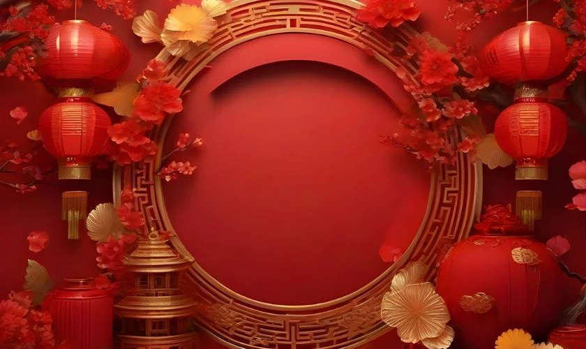 Background chụp ảnh Tết đẹp, sang
