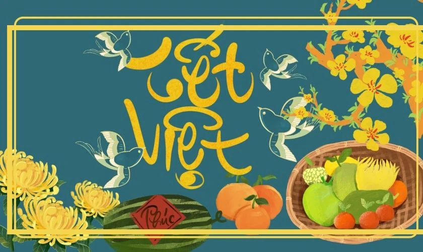 Background hoa mai