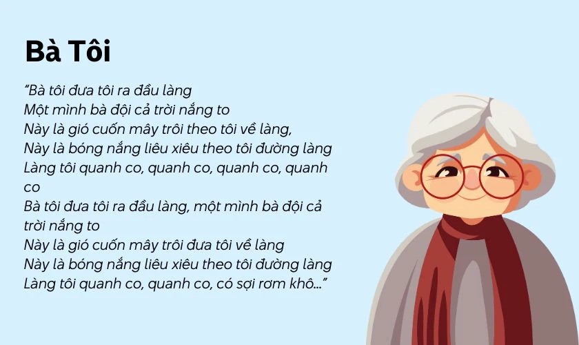 Bài hát 8/3 tặng những người bà