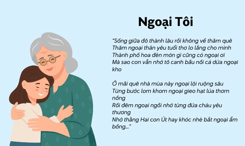 Bài hát 8/3 dành cho bà nội, bà ngoại
