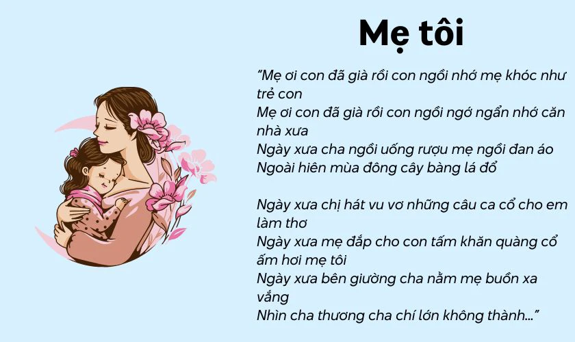 Mẹ Tôi của nhạc sĩ Trần Tiến