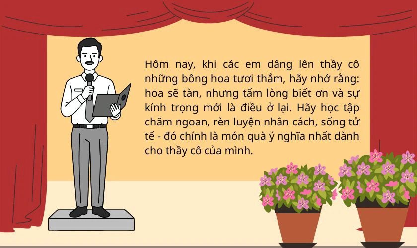 Bài phát biểu ôn lại truyền thống ngày Nhà giáo Việt Nam