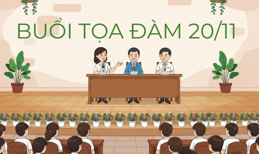 Bài phát biểu tọa đàm ngày 20/11 mới nhất