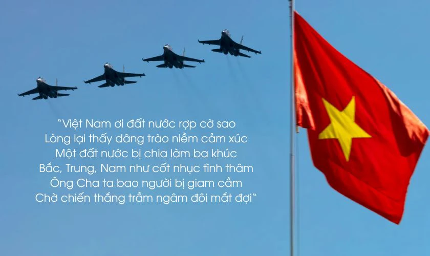 Bài thơ ngắn về ngày 30/4 hay