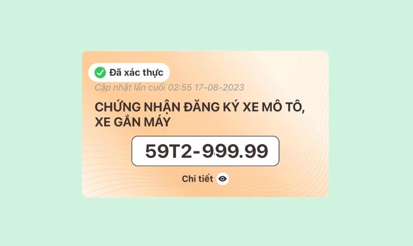 Bấm biển số xe trên VNeID đơn giản nhất 9/2026