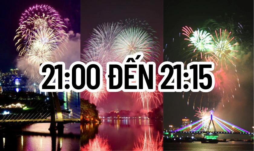 30/4 bắn pháo hoa mấy giờ 2025?